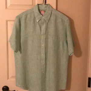 Brooks brothers linen button down